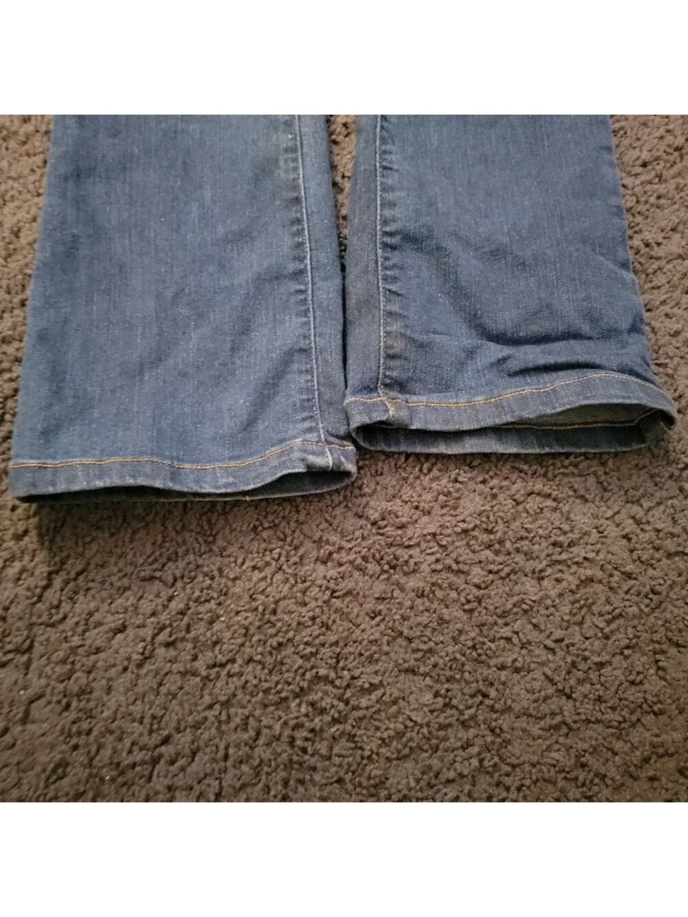 The Children's Place Girls Blue Pockets Mid Rise Denim Bootcut Jeans Size 8